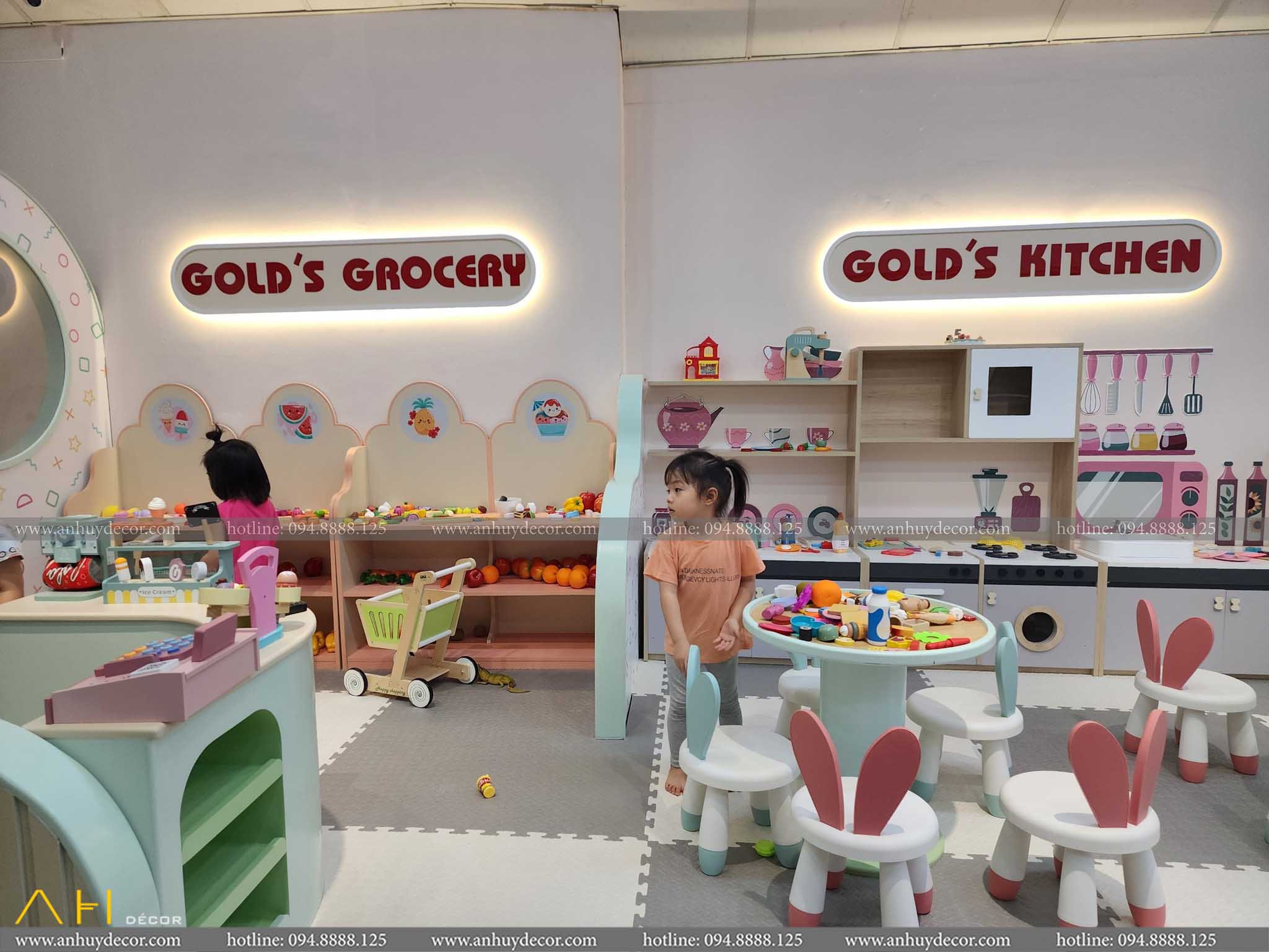 Hình ảnh thực tế Khu Vui Chơi Gold Premium Kidsplay Cafe Gò Vấp