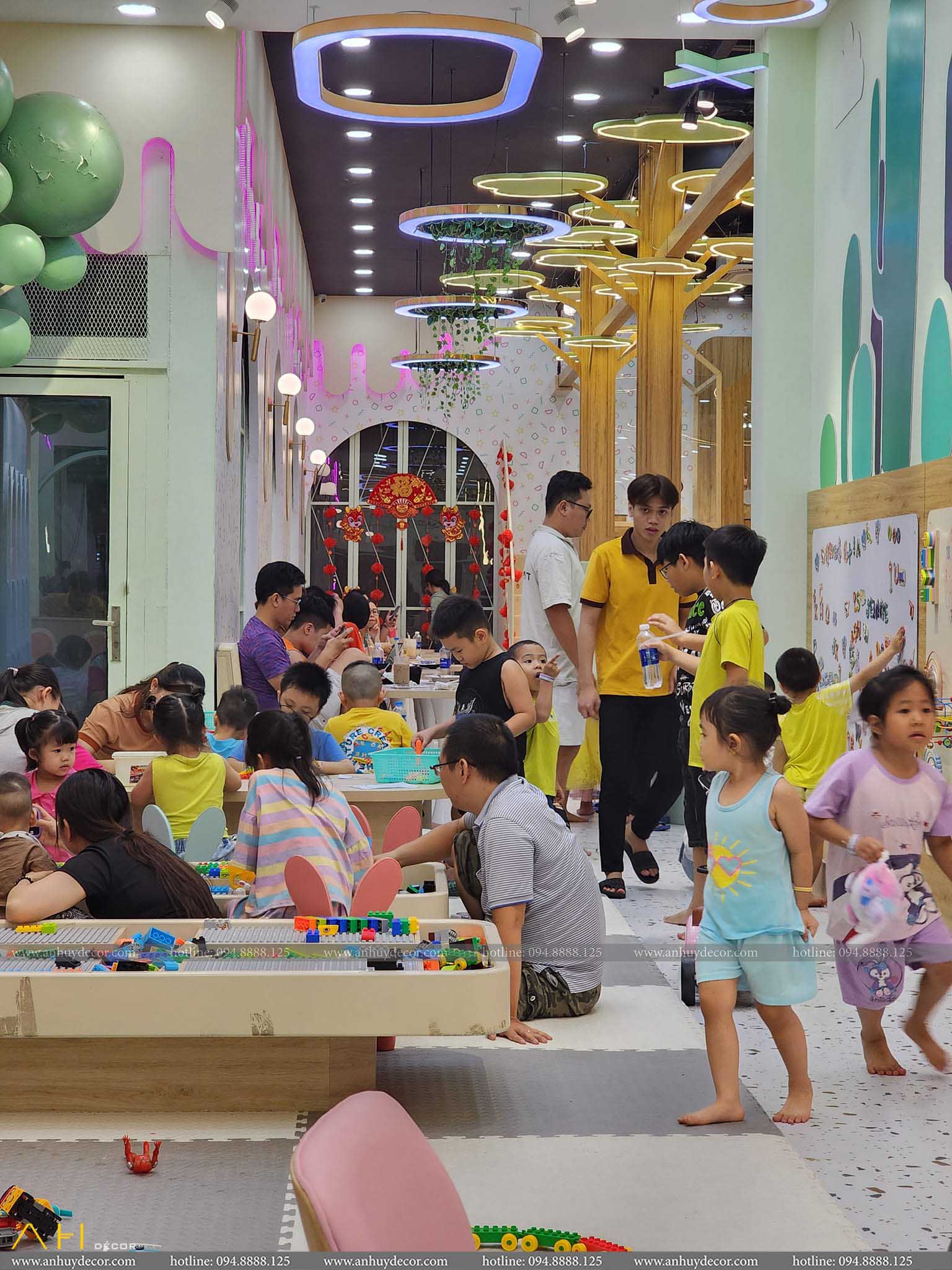 Hình ảnh thực tế Khu Vui Chơi Gold Premium Kidsplay Cafe Gò Vấp