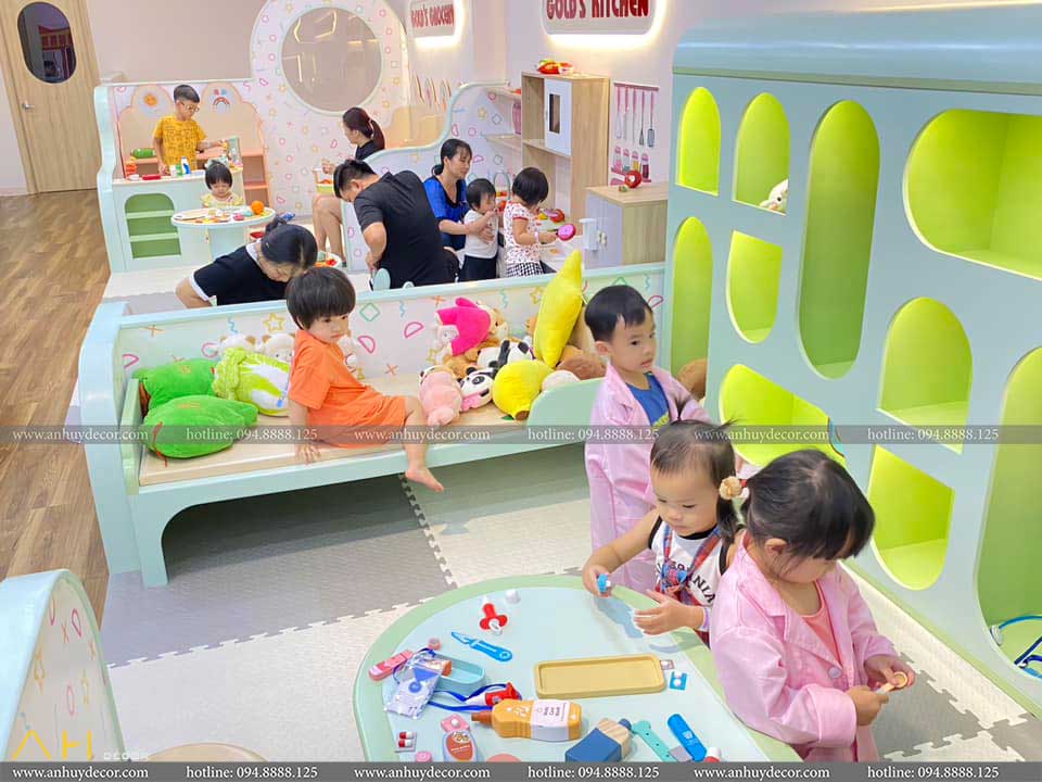 Hình ảnh thực tế Khu Vui Chơi Gold Premium Kidsplay Cafe Gò Vấp