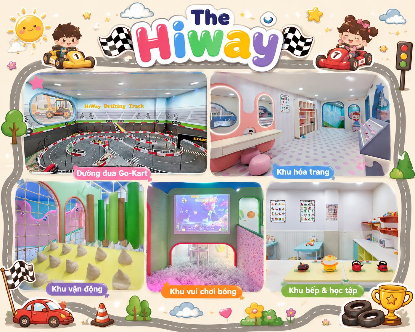 Không Gian Trải Nghiệm The Hiway Design By An Huy Décor